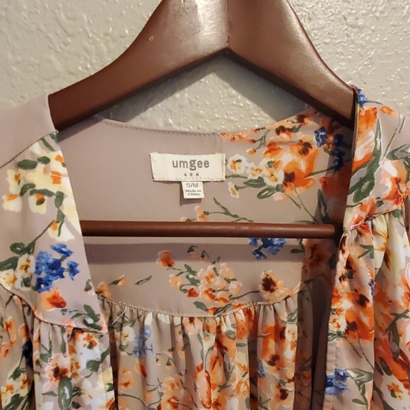 Umgee crochet trim kimono - Picture 3 of 4